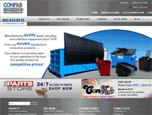 Tablet Screenshot of con-fab.com